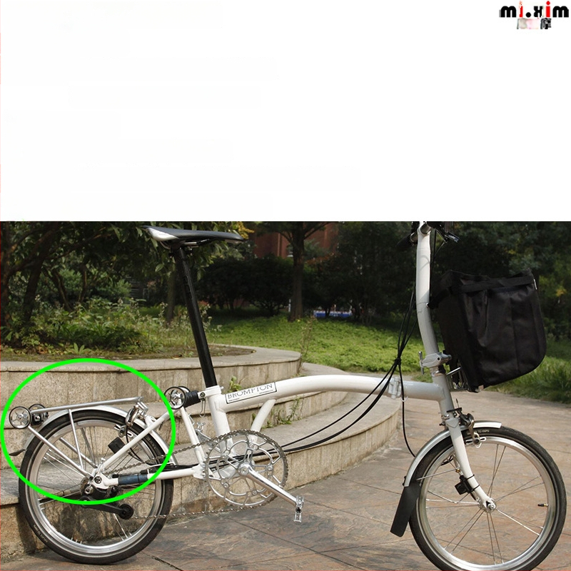 Raft posterioară din aluminiu pentru cărucior pliabil 3Sixty – mi.xim, unisex, roți opționale