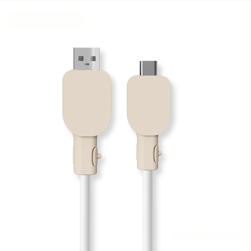 Universālais silikona aizsargs uzlādes kabelim, saderīgs ar Vivo/Xiaomi/Oppo/Huawei – izturīgs pret lūzumiem, vienkāršs vērpšanas dizains