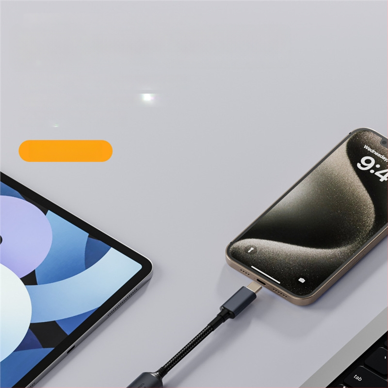 Type-C PD adapterkábél automatikus felismeréssel 5V/9V/20V bemenethez, PD kimenet akár 140W, 17 cm hosszú kábel