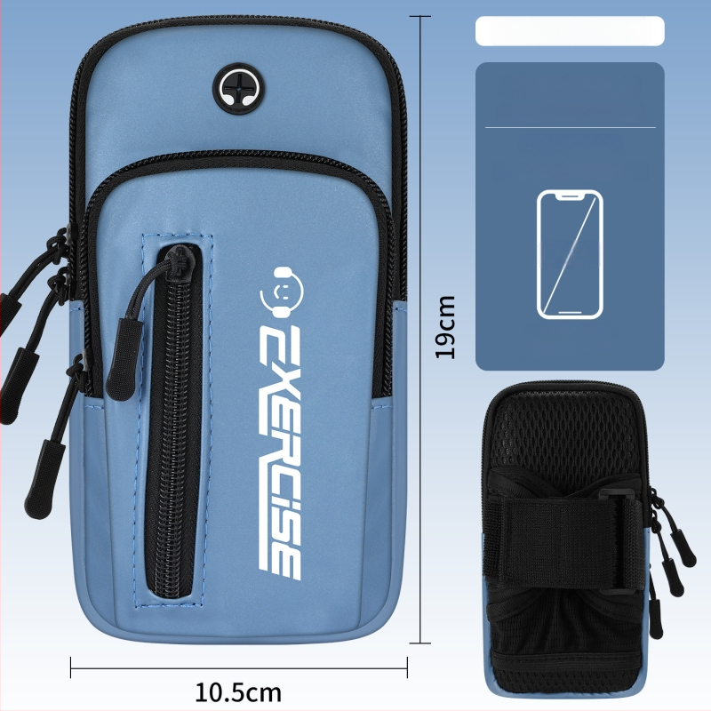 Geantă de braț pentru telefon Vanlain, pentru alergare și ciclism, material PU respirabil, căptușeală poliester-bumbac