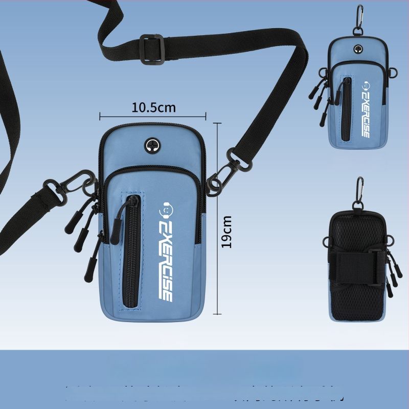 Geantă de braț pentru telefon Vanlain, pentru alergare și ciclism, material PU respirabil, căptușeală poliester-bumbac