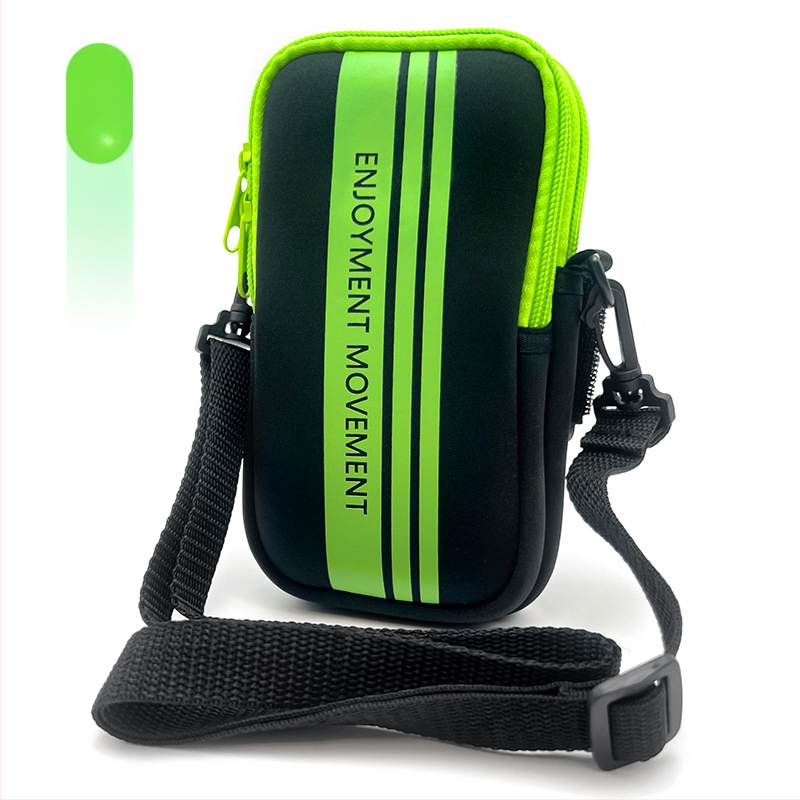 Geantă de braț unisex cu curea încrucișată – Material scuba, impermeabil, respirabil, ultraușoară