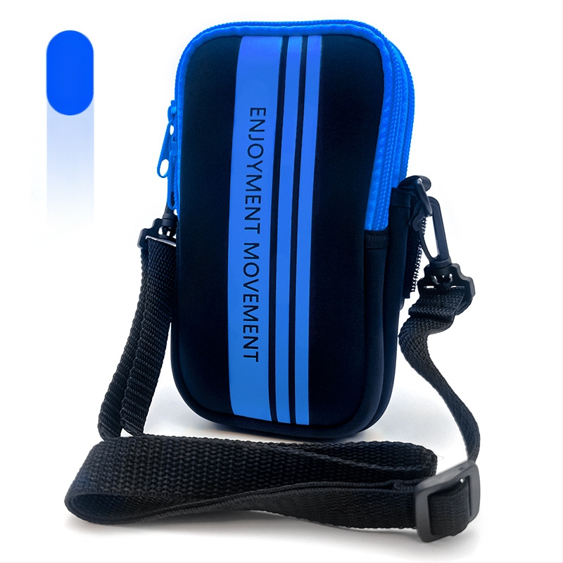 Geantă de braț unisex cu curea încrucișată – Material scuba, impermeabil, respirabil, ultraușoară