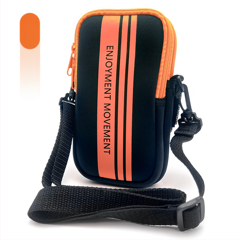 Geantă de braț unisex cu curea încrucișată – Material scuba, impermeabil, respirabil, ultraușoară