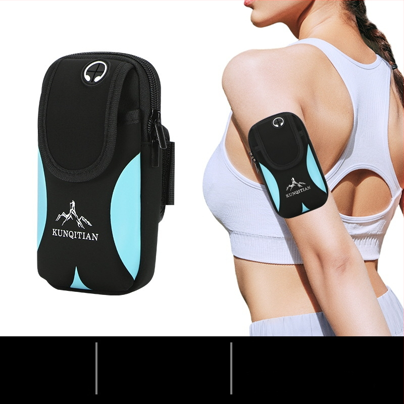 Geantă de braț pentru sporturi în aer liber, material poliester, unisex, siguranță reflectivă pentru noapte