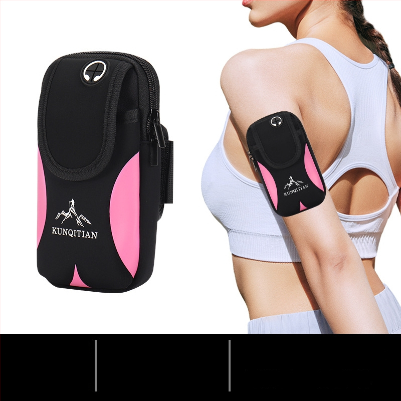 Geantă de braț pentru sporturi în aer liber, material poliester, unisex, siguranță reflectivă pentru noapte