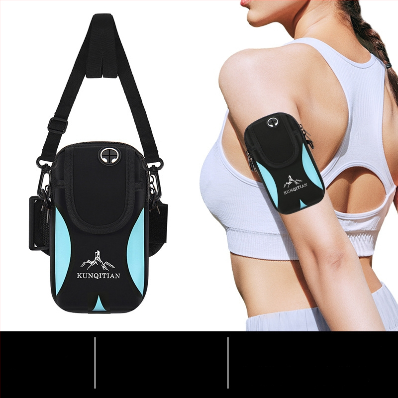 Geantă de braț pentru sporturi în aer liber, material poliester, unisex, siguranță reflectivă pentru noapte