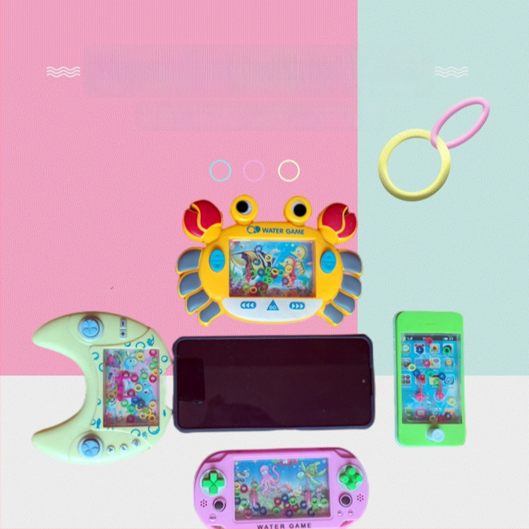 Vandens žaidimų įrenginys su žiedų metimo funkcija – edukacinis, interaktyvus žaislas vaikams nuo 4 iki 6 metų