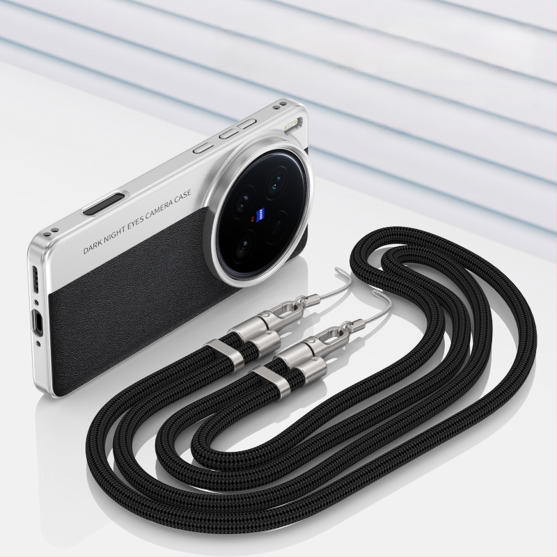 Zaštitna futrola Vivo X200 Ultra s kožnom teksturom u stilu fotoaparata, otporna na padove (X200S/X200 Pro)