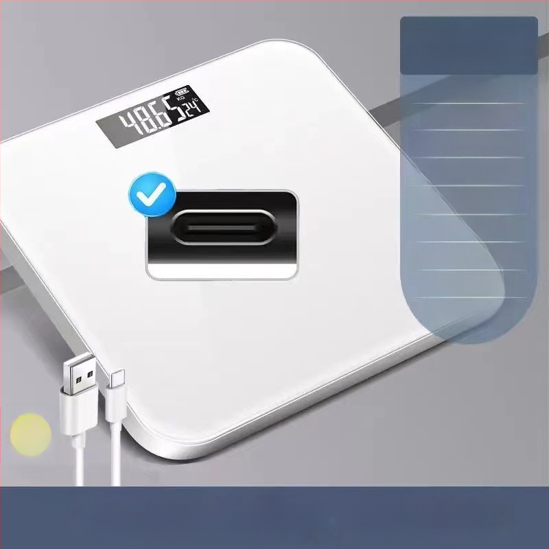 Cântar pentru greutate, alimentat cu baterie, pentru adulți, capacitate 360, design simplu