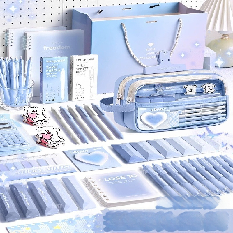 Auduma pildspalvas soma, caurspīdīga, Insta stils, skolas piederumi