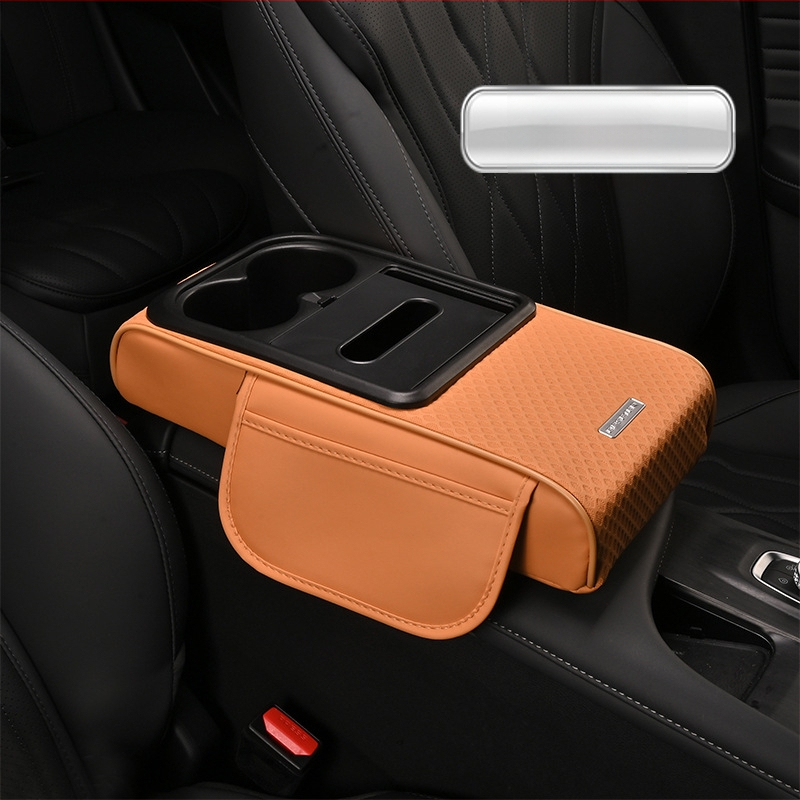 Auto rokas balsta pacēlāja spilventiņš – āda, Zīmols: +, Universāli modeļi