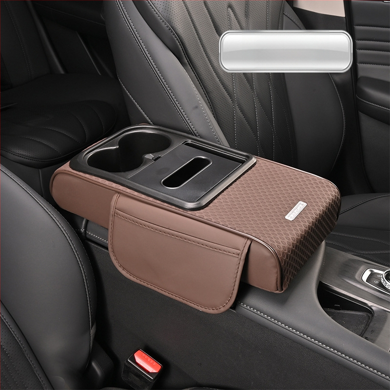 Auto rokas balsta pacēlāja spilventiņš – āda, Zīmols: +, Universāli modeļi