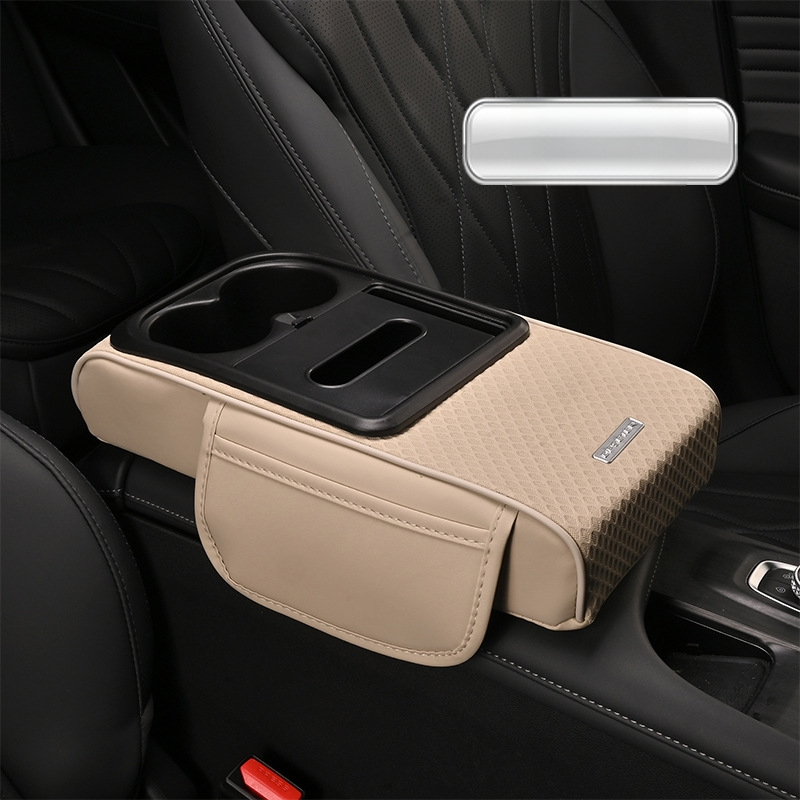 Auto rokas balsta pacēlāja spilventiņš – āda, Zīmols: +, Universāli modeļi