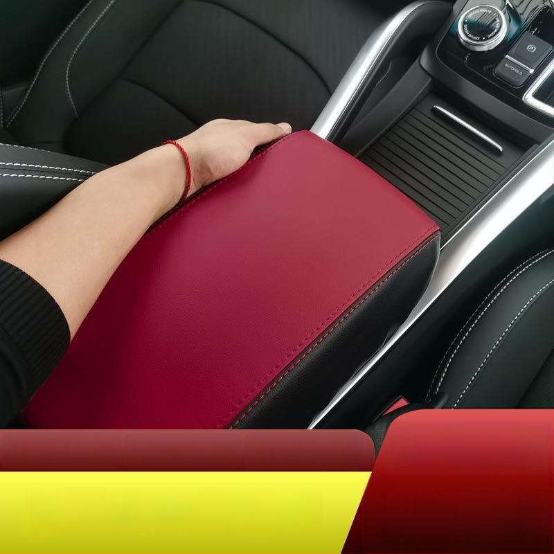 Ādas centrālā rokas balsta kastes pārsegs Toyota Corolla, pielāgojams