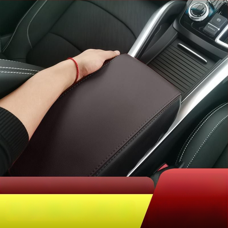 Ādas centrālā rokas balsta kastes pārsegs Toyota Corolla, pielāgojams