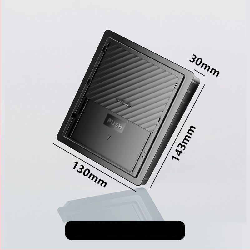 Plastiska centrālās konsoles uzglabāšanas vāciņš Tesla Model Y un Model 3; rokas balsta uzglabāšanas kastīte; privāta uzglabāšana