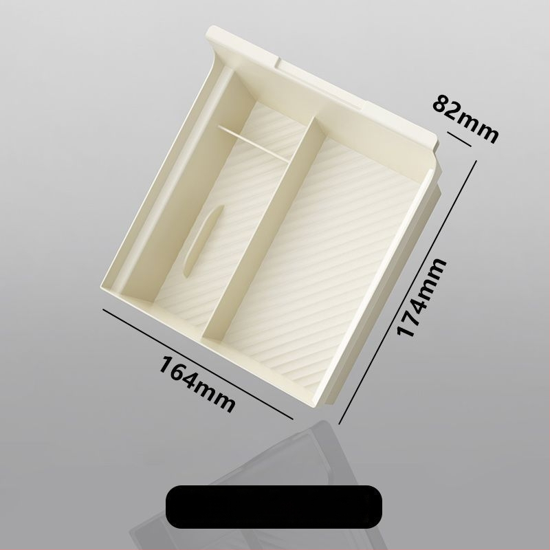 Plastiska centrālās konsoles uzglabāšanas vāciņš Tesla Model Y un Model 3; rokas balsta uzglabāšanas kastīte; privāta uzglabāšana