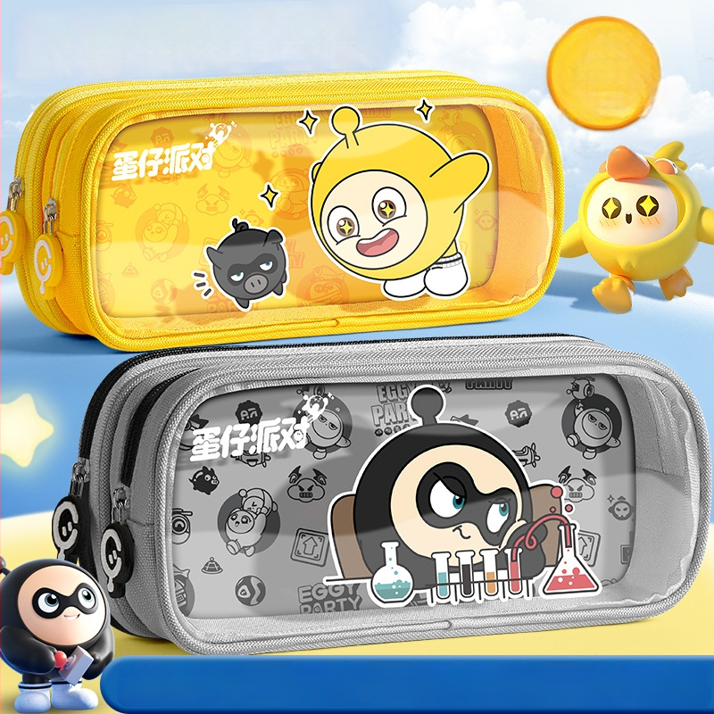 Caurskatāma zīmju soma Eggman party — audums, mīļš stils, Wheat and zīmols, IP apstiprināts (māksla un kultūras radīšana)