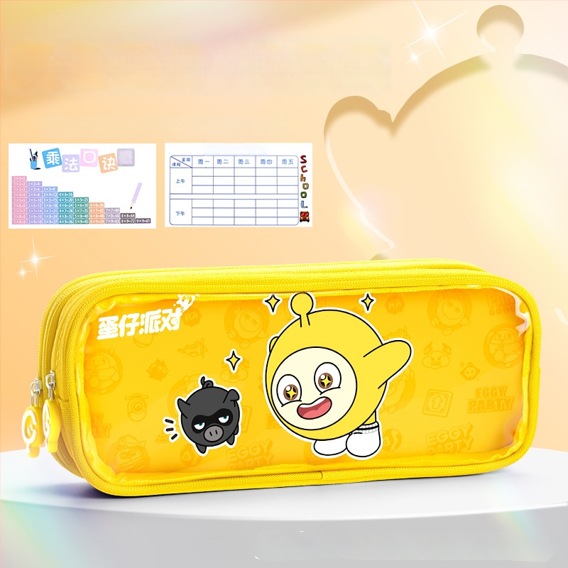 Caurskatāma zīmju soma Eggman party — audums, mīļš stils, Wheat and zīmols, IP apstiprināts (māksla un kultūras radīšana)