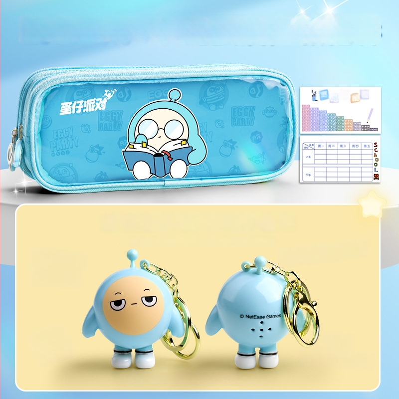 Caurskatāma zīmju soma Eggman party — audums, mīļš stils, Wheat and zīmols, IP apstiprināts (māksla un kultūras radīšana)