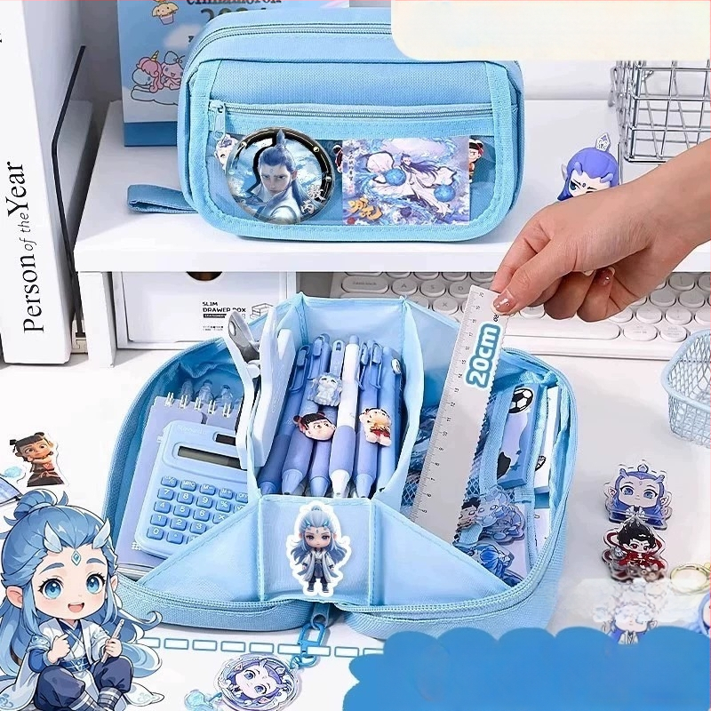 Pildspalvu maciņš – audums, sievietes dizains, Korejas versija, bez IP licences, bez zīmola