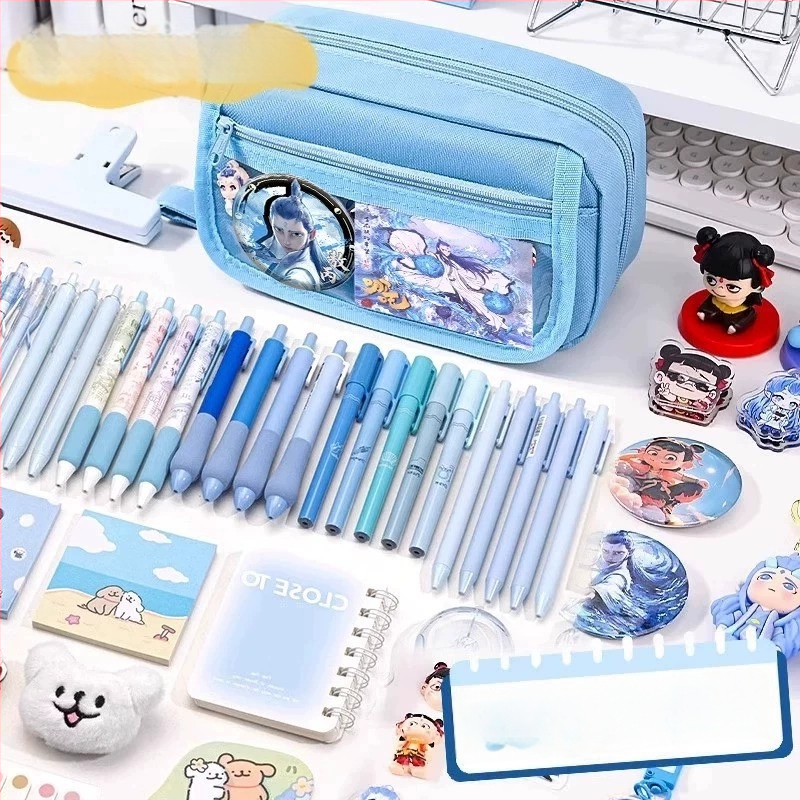 Pildspalvu maciņš – audums, sievietes dizains, Korejas versija, bez IP licences, bez zīmola