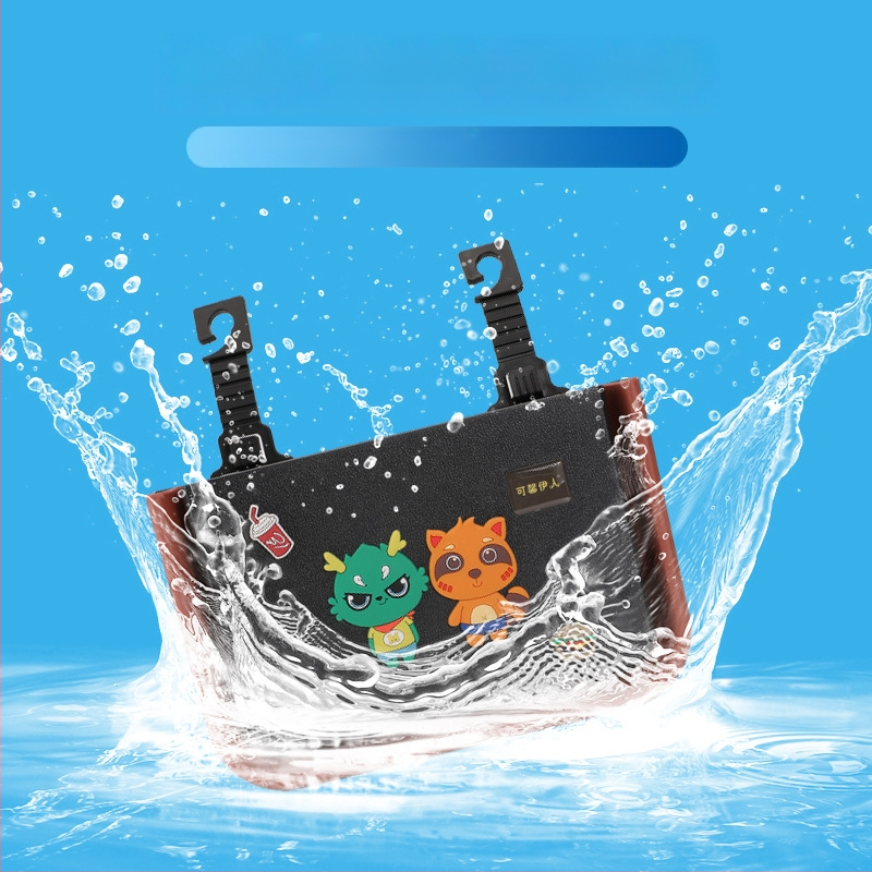 Aizmugurējā sēdekļa karājama uzglabāšanas soma, saliekama un izstiepjama, ūdensnecaurīga, izturīga pret kompresiju