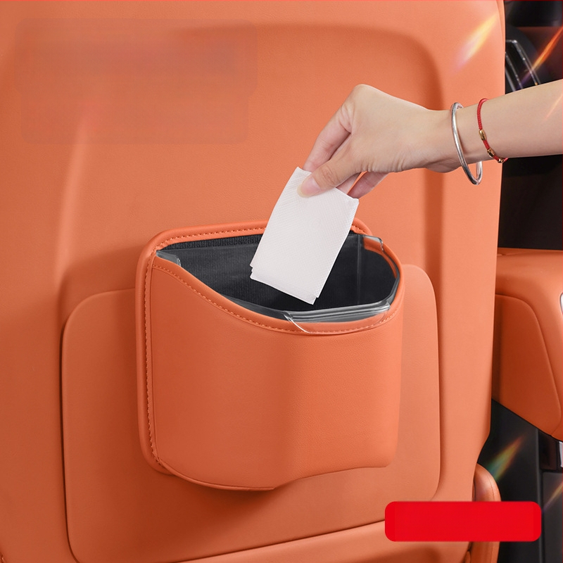 Nuoyue Automašīnas sēdekļa uzglabāšanas kastīte – ūdensdroša Nappa āda + ABS, universāla, paredzēta sēdei