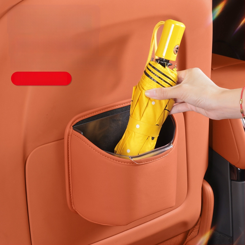 Nuoyue Automašīnas sēdekļa uzglabāšanas kastīte – ūdensdroša Nappa āda + ABS, universāla, paredzēta sēdei