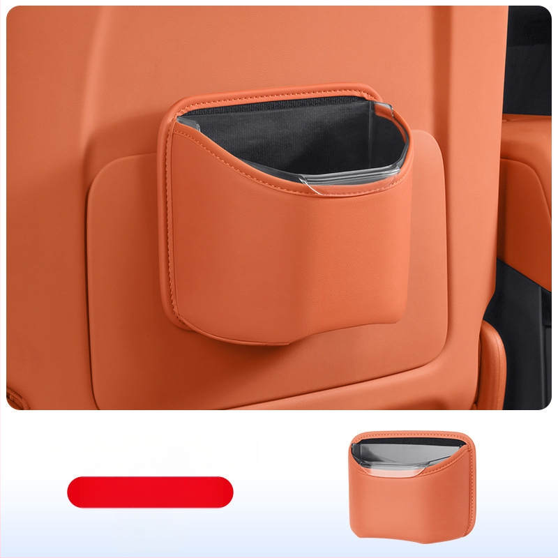 Nuoyue Automašīnas sēdekļa uzglabāšanas kastīte – ūdensdroša Nappa āda + ABS, universāla, paredzēta sēdei