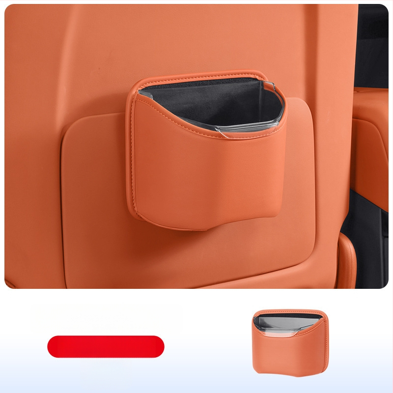 Nuoyue Automašīnas sēdekļa uzglabāšanas kastīte – ūdensdroša Nappa āda + ABS, universāla, paredzēta sēdei