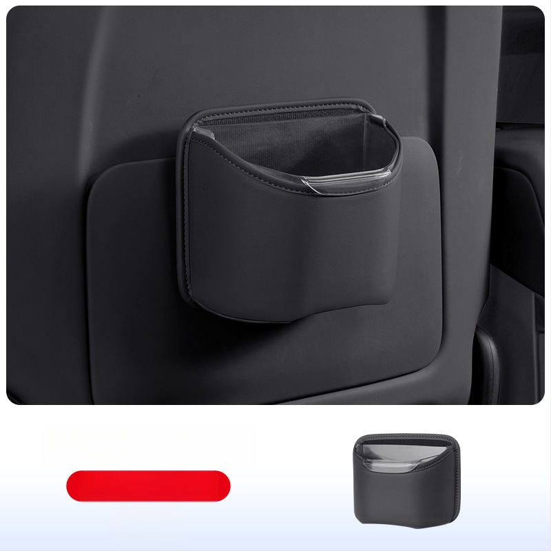 Nuoyue Automašīnas sēdekļa uzglabāšanas kastīte – ūdensdroša Nappa āda + ABS, universāla, paredzēta sēdei