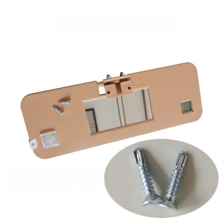 HD Καλλυντικό Καθρέφτης Ηλίου Αυτοκινήτου, Universal Συμβατότητα, Εγκατάσταση Με Κολλητή Ταινία, Μινιμαλιστικός Σχεδιασμός