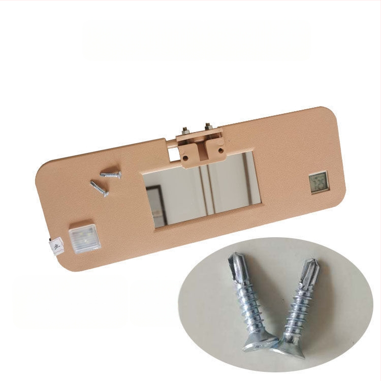 HD Καλλυντικό Καθρέφτης Ηλίου Αυτοκινήτου, Universal Συμβατότητα, Εγκατάσταση Με Κολλητή Ταινία, Μινιμαλιστικός Σχεδιασμός