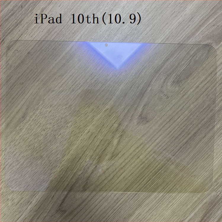 iPad 10. paaudzes/11. paaudzes stikla ekrāna aizsargs — 0,33 mm Asahi stikls; priekšējā ekrāna aizsardzība; pret zilā gaisma; putekļu izturīgs; pret pirkstu nospiedumiem