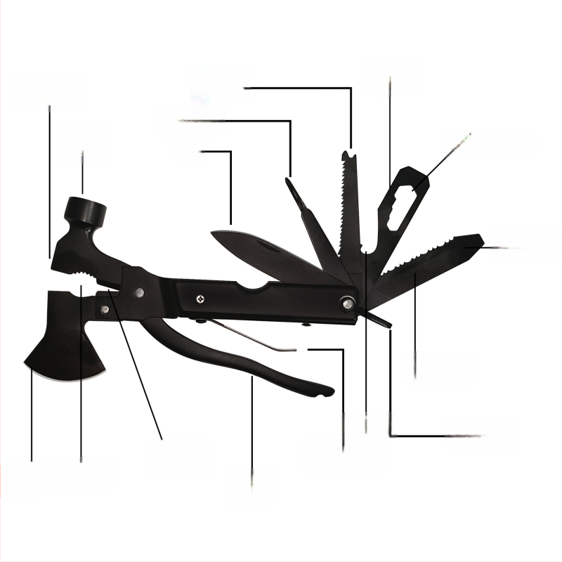 Houjia Outdoor – Kempingo išgyvenimo rinkinys, daugiafunkciniai išgyvenimo įrankiai