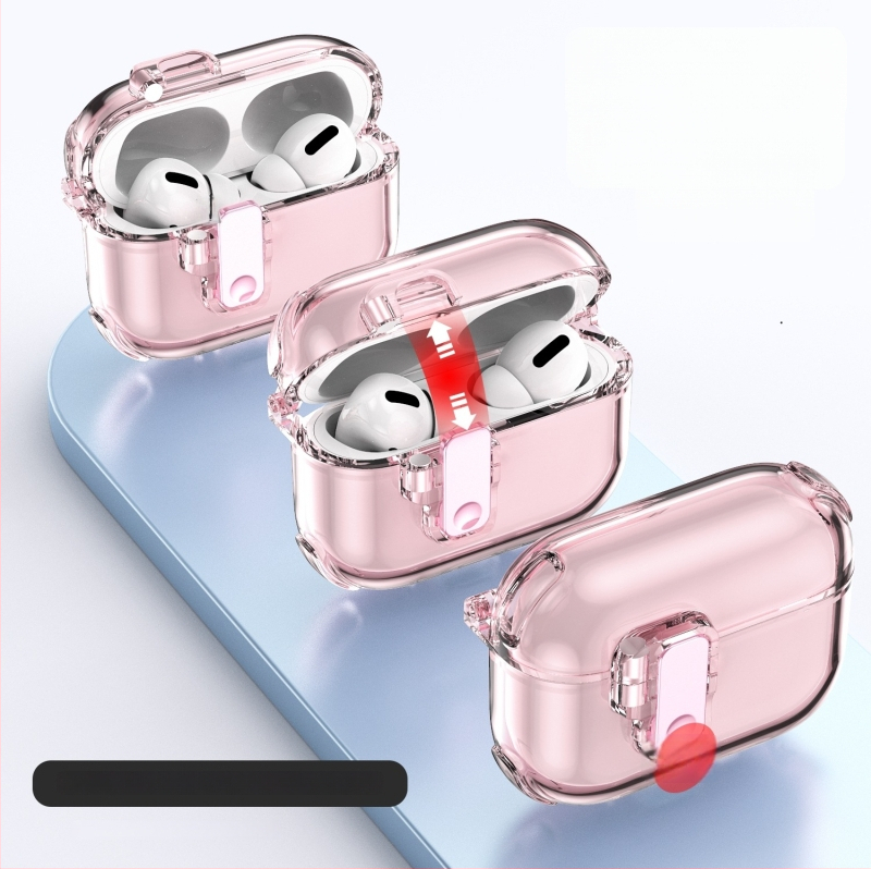 Калъф за AirPods Pro с автоматично изскачащо капаче за 2-ро и 3-то поколение