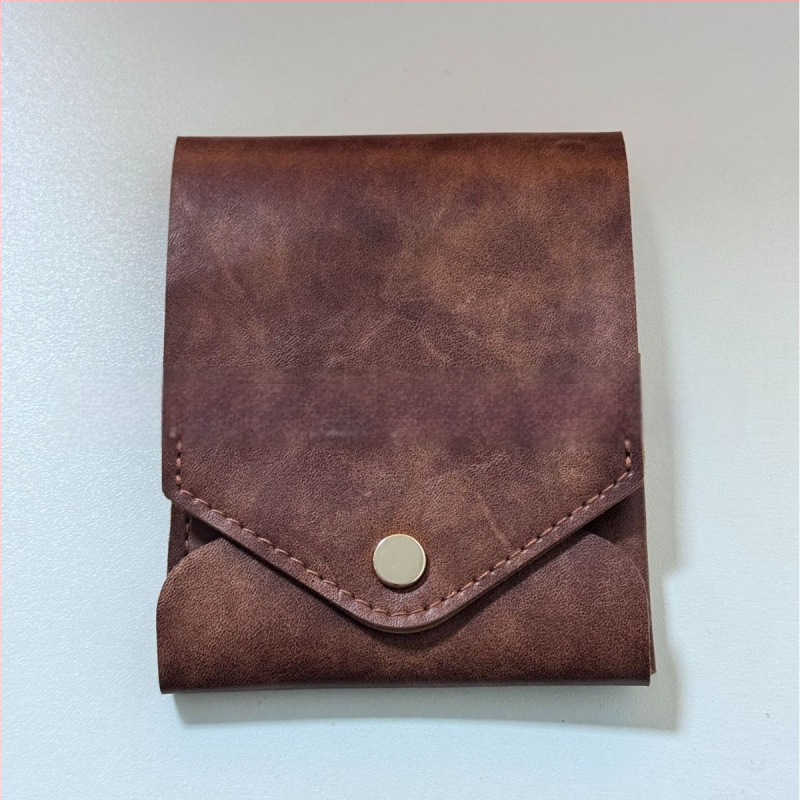 Unisex ρετρό κοντό πορτοφόλι για κέρματα και πολυλειτουργικό πορτοφόλι με θήκη για ID, PU υλικό, προστασία από κλοπή, επεκτειόμενο σχέδιο, χειμερινή έκδοση 2024