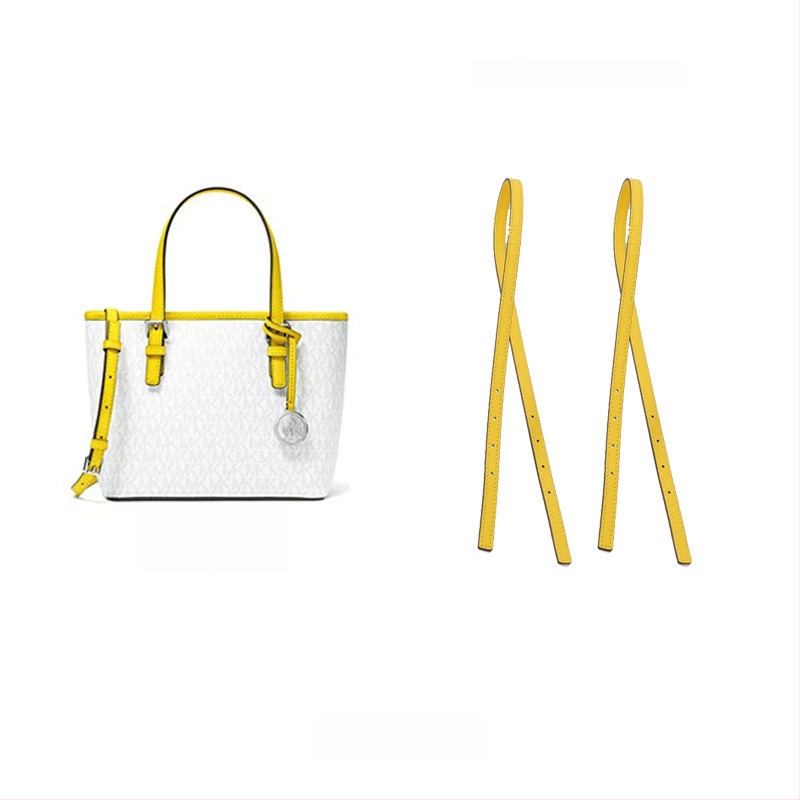 Luobashi curea de umăr din piele naturală pentru MK Tote Bag - curea de înlocuire/extensie, rezistentă la uzură și reduce încărcătura, Vara 2023