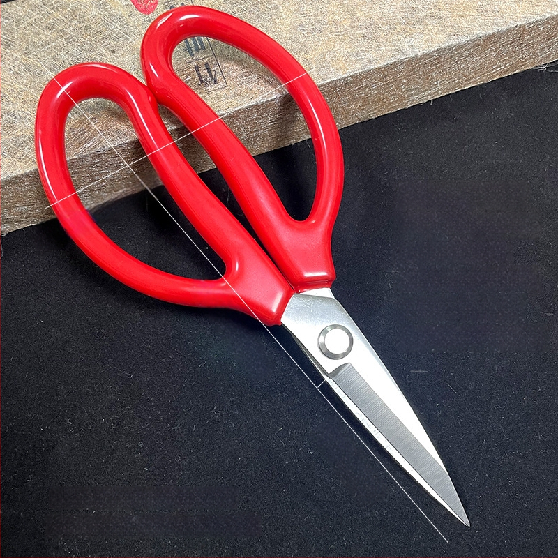 Foarfece de bucătărie cu acoperire din cauciuc, oțel inoxidabil, rezistente, multifuncționale, tăierea oaselor pentru pui și pește