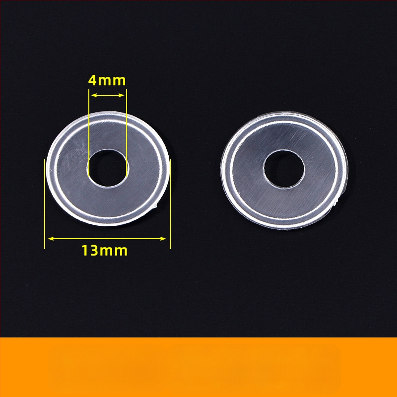 Найлонов бутон с очи и прозрачно пластмасова шайба – крепеж за палта и облекло