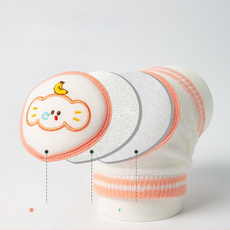 Бебешки наколенки за лазене - тънки летни протекторни наколенници за бебета и деца, удароустойчиви, пролет 2025