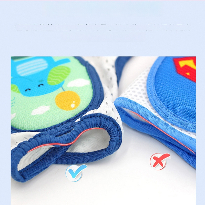 Детски наколенки – регулируеми, дишаща мрежа, нехлъзгащи, защита за лактите, найлонов плат