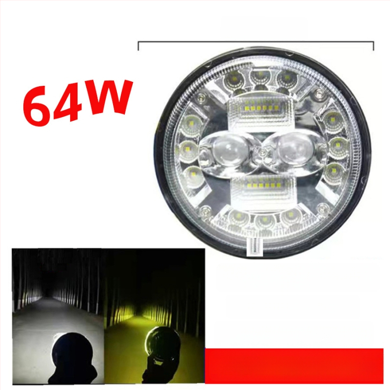 LED фар за автомобил (78W, 12-80V, 12000 lm, 6000-6500K)