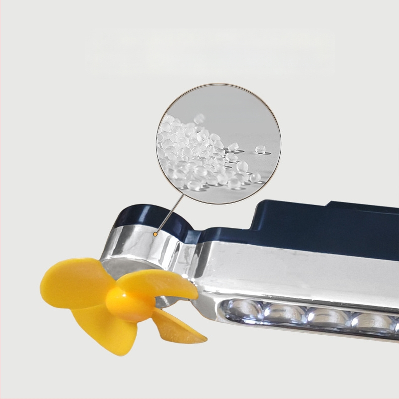 Вятърно задвижвани LED дневни светлини за автомобили и мотоциклети, без кабели (1W, 3V, 0.2A)