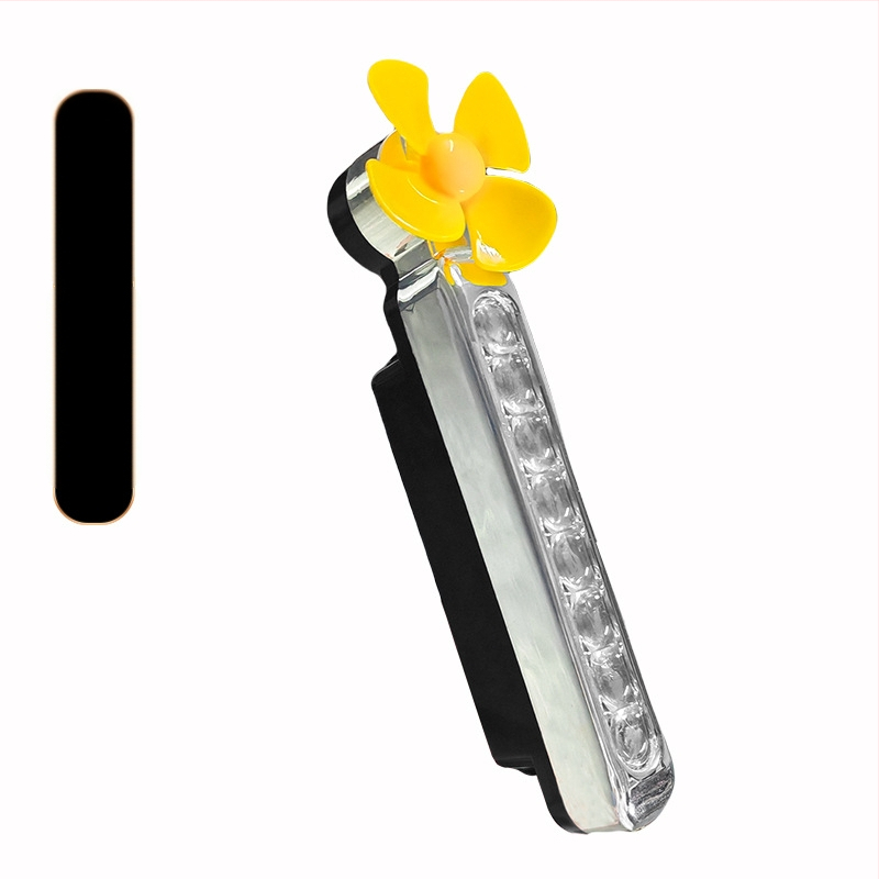 Вятърно задвижвани LED дневни светлини за автомобили и мотоциклети, без кабели (1W, 3V, 0.2A)