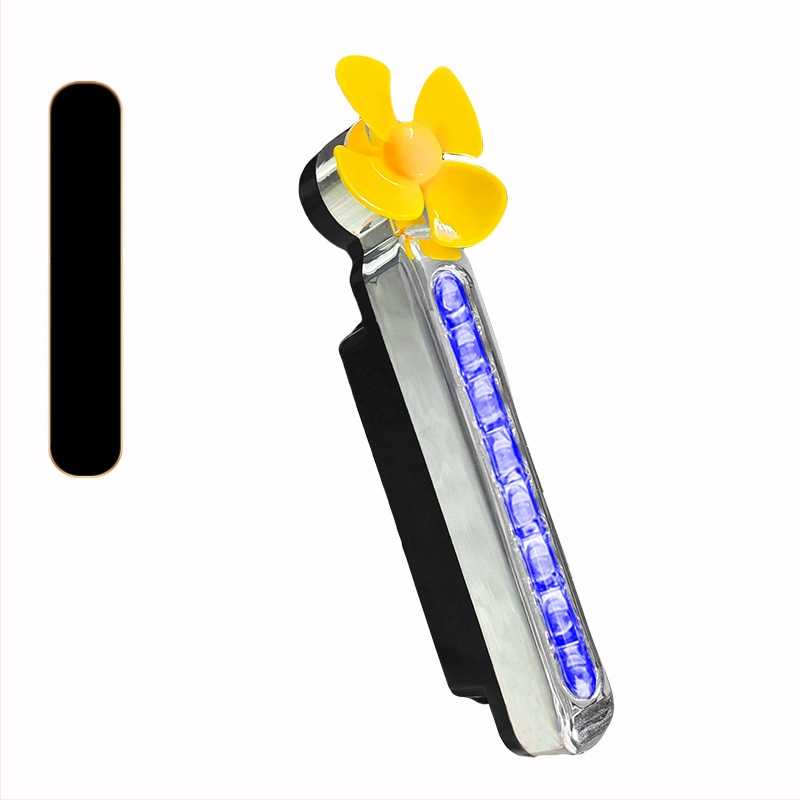 Вятърно задвижвани LED дневни светлини за автомобили и мотоциклети, без кабели (1W, 3V, 0.2A)