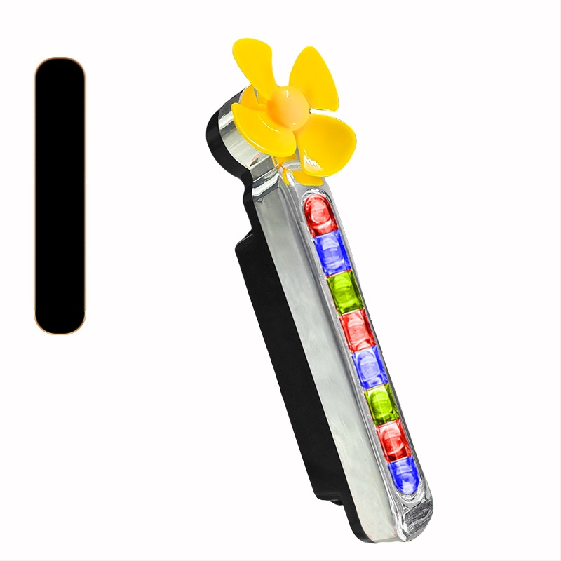 Вятърно задвижвани LED дневни светлини за автомобили и мотоциклети, без кабели (1W, 3V, 0.2A)