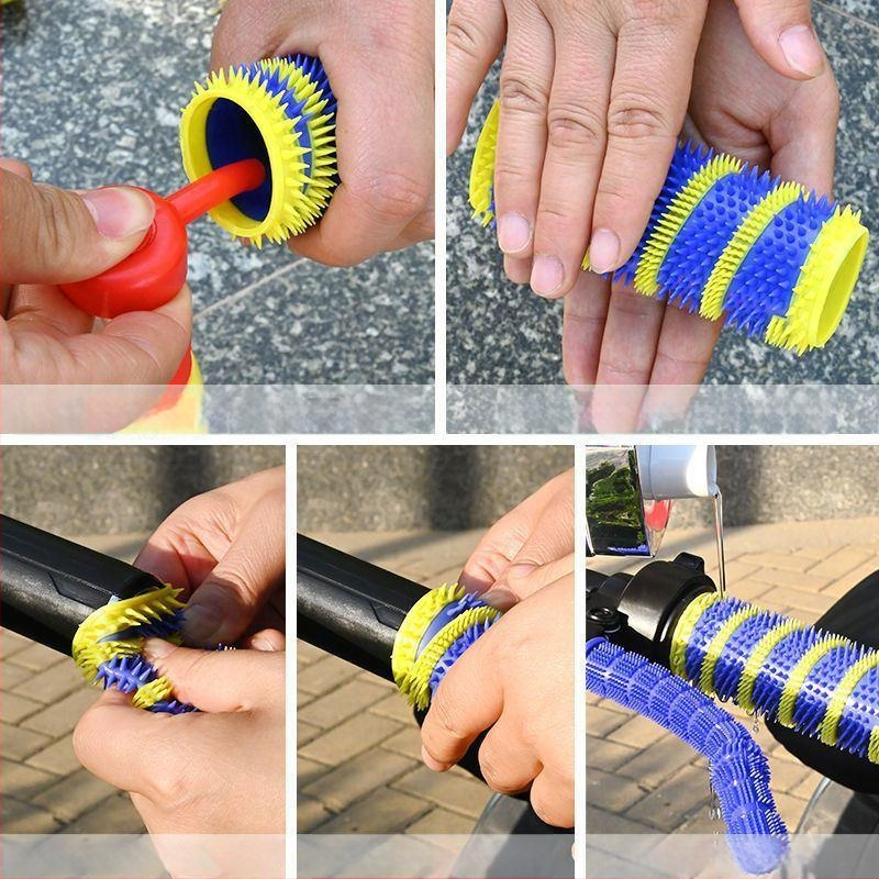 Kormányvédő burkolat elektromos járműhöz/motorkerékpárhoz, alumíniumötvözetből, csúszásmentes és izzadás elleni, Sudden luck kompatibilis